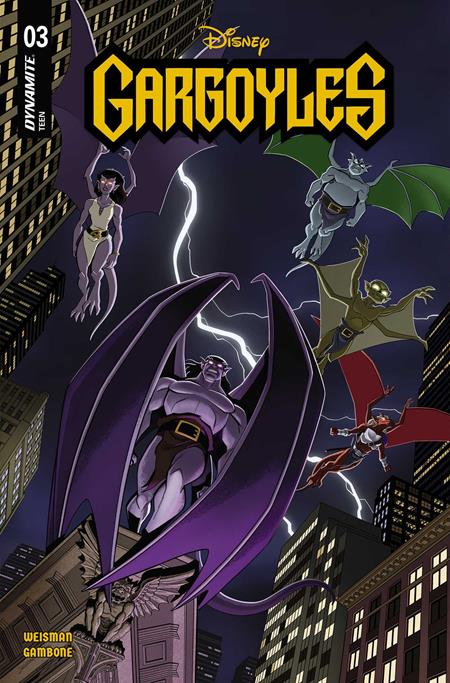 Gargoyles #3 - B Christopher Jones Var