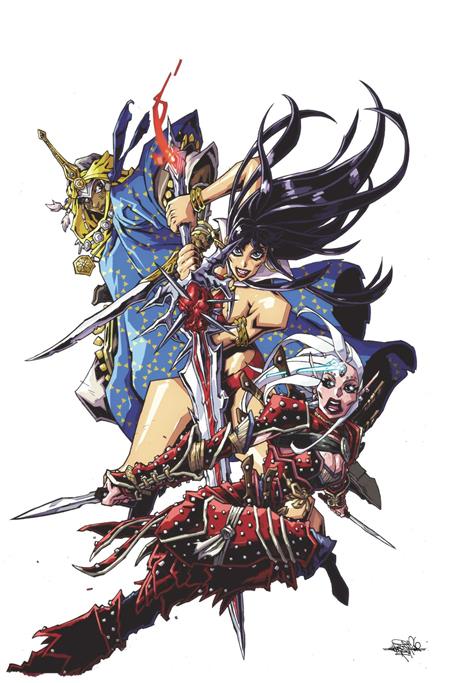 Pathfinder / Vampirella: Blade Of Darknes #1 - E Andrew Huerta Metal Premium Var