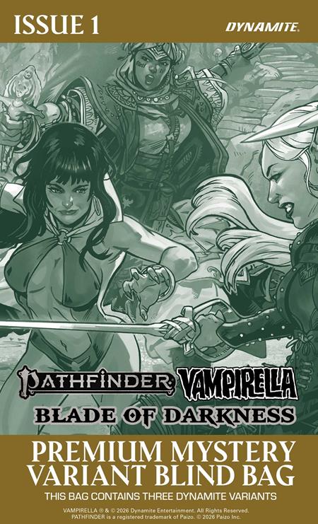 Pathfinder / Vampirella: Blade Of Darknes #1 - G Premium Mystery Blind Bag Var