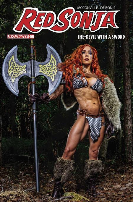 Red Sonja: She-Devil With A Sword #6 - E Cosplay Victoria Recchione Var