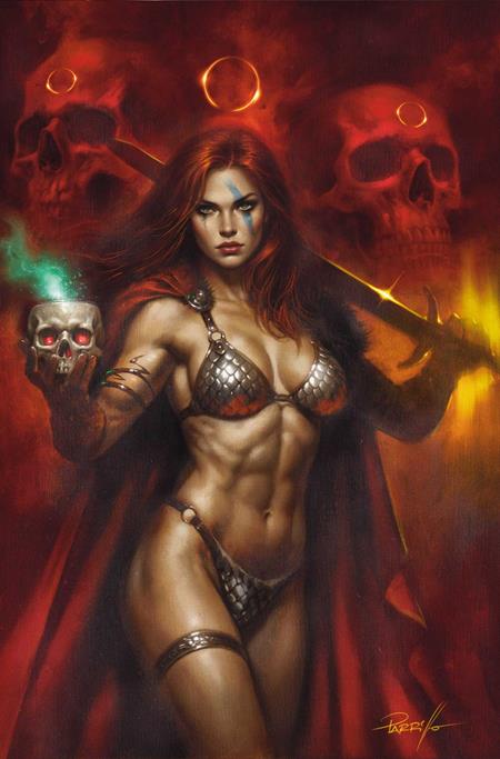 Red Sonja: She-Devil With A Sword #6 - F Lucio Parrillo Metal Premium Var