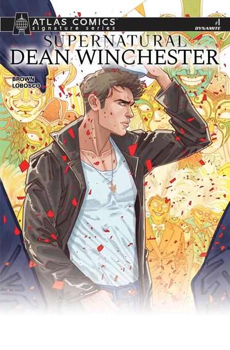 Supernatural: Dean Winchester #1 - G Marguerite Sauvage Atlas Edition Signed By Chuck Brown Var