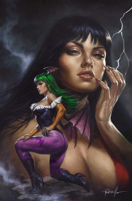 Vampirella Vs. Darkstalkers Special #1 - H Lucio Parrillo Ltd Virgin Var