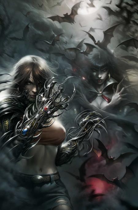 Vampirella X Witchblade Special #1 - P Francesco Mattina Foil Virgin Var