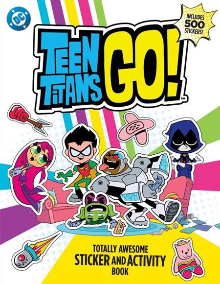 Teen Titans Go! Totally Awesome Sticker and Activity Book TP