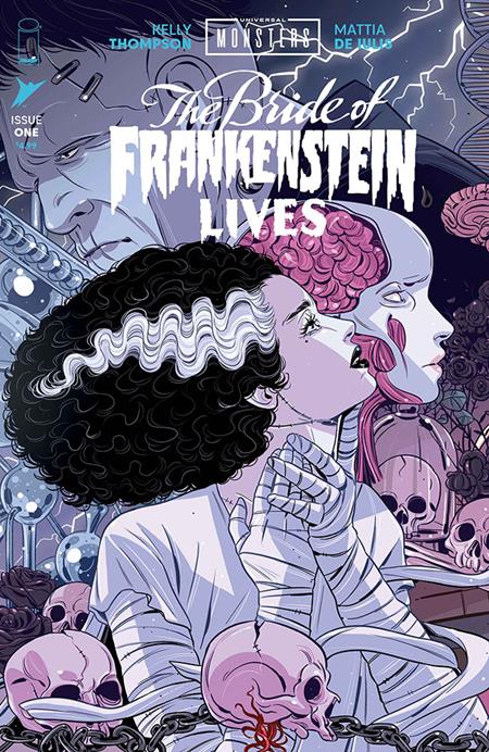 Universal Monsters Bride Of Frankenstein Lives #1 - D Luana Vecchio Connecting Var