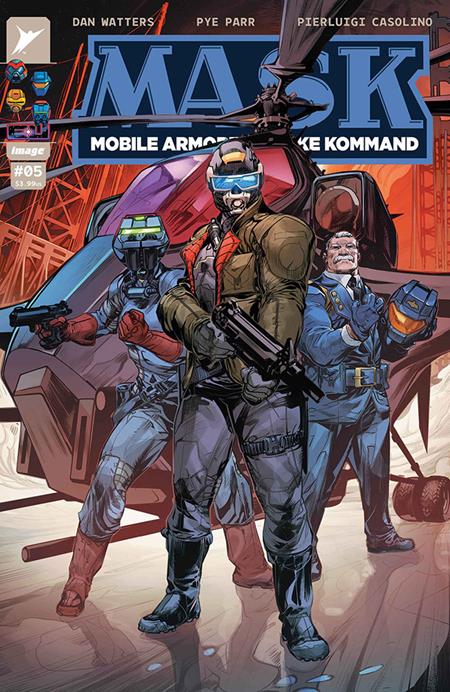 Mask #5 - C Howard Porter & Romulo Fajardo Jr Var
