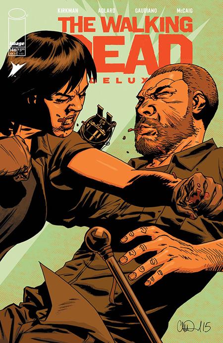The Walking Dead Deluxe #146 - B Charlie Adlard & Dave Mccaig Var (Mr)