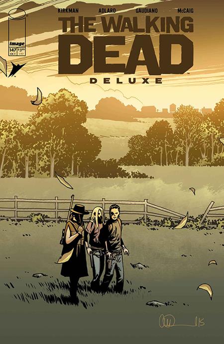 The Walking Dead Deluxe #147 - B Charlie Adlard & Dave Mccaig Var (Mr)