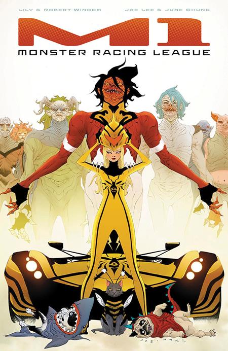 M1 Monster Racing League TP Vol. 1 - Jae Lee Cvr