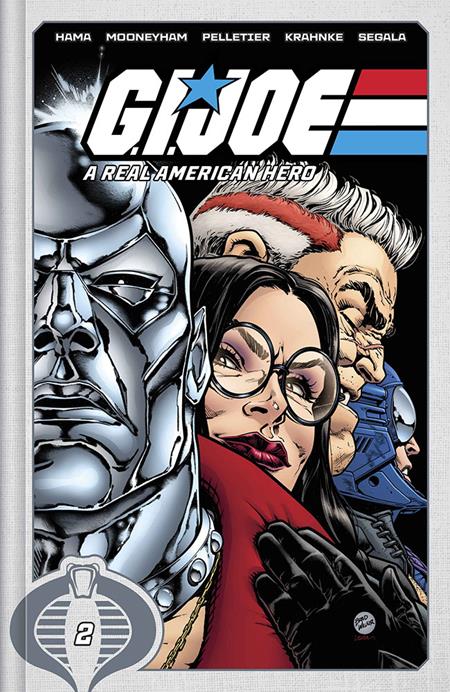 GI Joe A Real American Hero Deluxe Edition HC - Direct Market Exclusive Brad Walker & Laura Martin Cobra Cvr