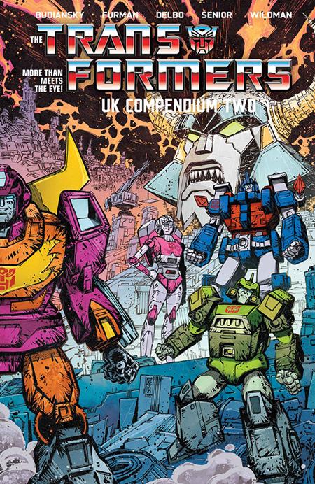 The Transformers UK Compendium TP - Jorge Corona & Mike Spicer Cvr