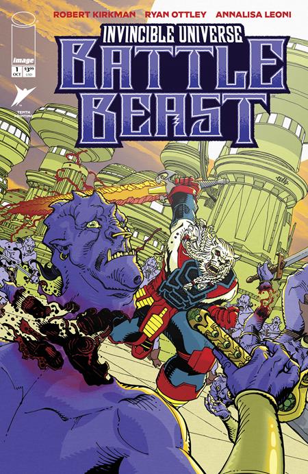 Invincible Universe Battle Beast #1 - H Cully Hamner Var