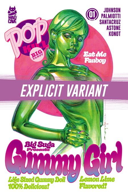 Pop Kill: Big Candy #1 - G Brian Stelfreeze Black Bag Cardstock Var (Mr)