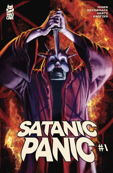 Satanic Panic #1 - D Justin Coffee Glow In The Dark Var