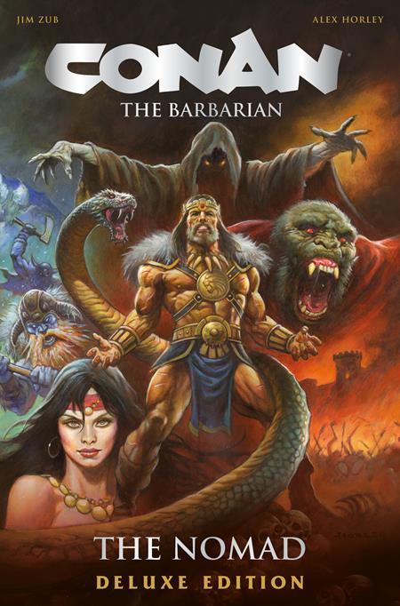 Conan The Barbarian The Nomad Deluxe Collectors Edition HC - Regular Edition Alex Horley (Mr)