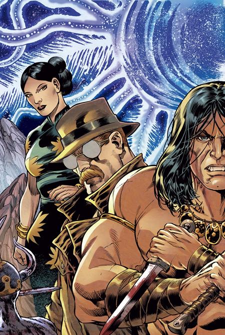 Conan The Barbarian Tides of the Tyrant King #2 - E Jesus Merino Virgin Cardstock Connecting Var (Mr)