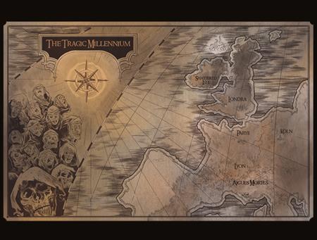 Hawkmoon The Mad God's Amulet #1 - D Map Wraparound Cardstock Var (Mr)