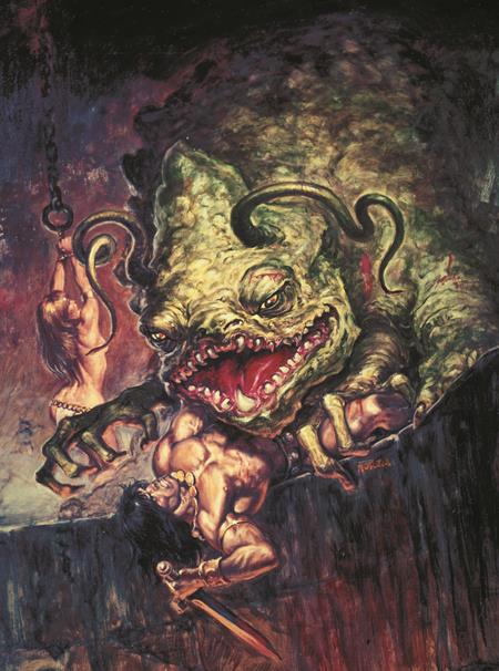 The Savage Sword Of Conan: Reforged #7 - D Earl Norem Virgin Cardstock Var (Mr)