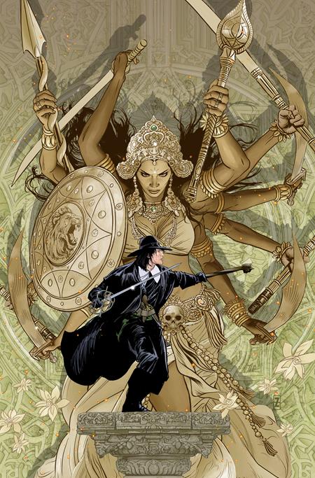 Solomon Kane The Lion Errant #4 - E Patch Zircher Virgin Carstock Var (Mr)