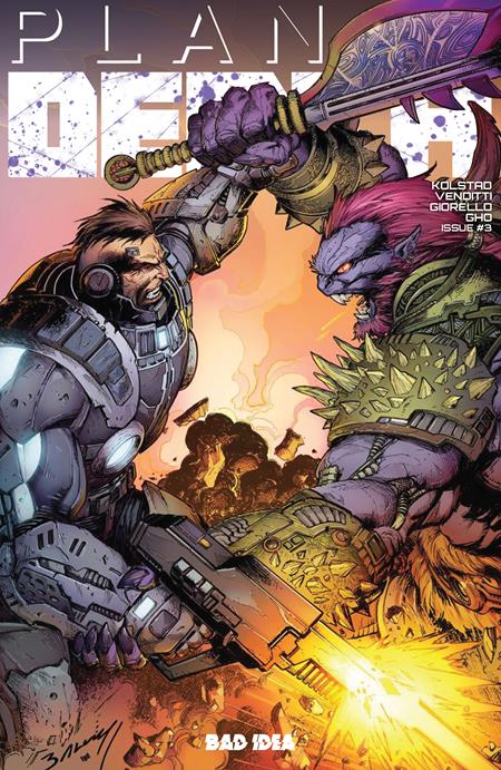 Planet Death #3 - C Mark Bagley Var
