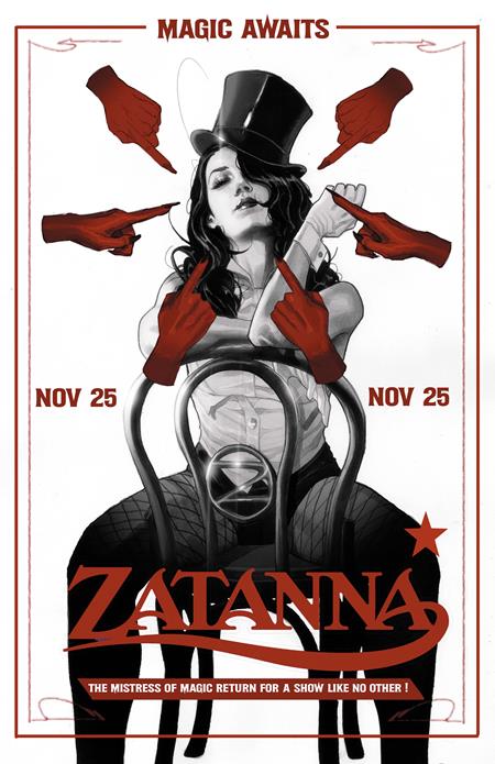 Zatanna 2026 #8 - B Joshua Sway Swaby Card Stock