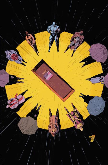 Justice League Unlimited #25 - F Clay Mann Watchmen 40Th Anniversary Card Stock Var
