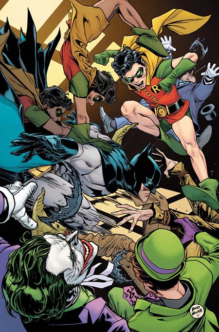 Batman & Robin Year One - Dynamic Duos #4 (of 12) - B Brad Walker Card Stock
