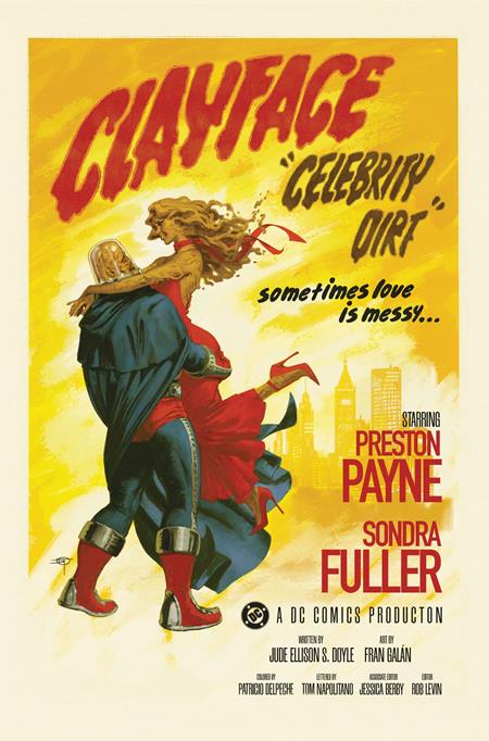 Clayface Celebrity Dirt #5 (of 6) - C David Talaski Card Stock