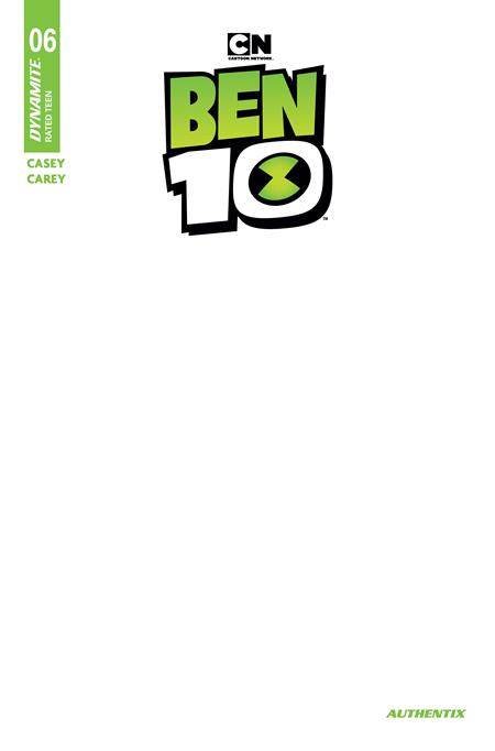 Ben 10 #6 - F Blank Authentix