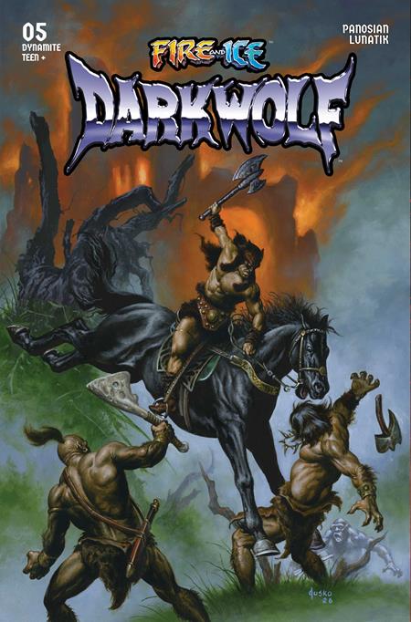 Fire And Ice: Darkwolf #5 - C Joe Jusko Var