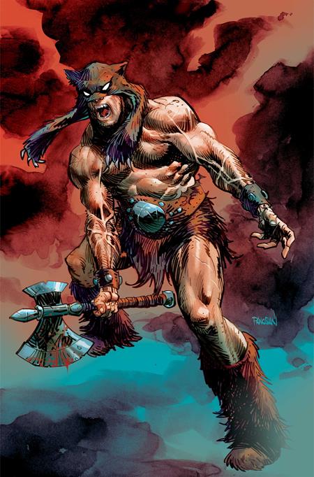 Fire And Ice: Darkwolf #5 - F Dan Panosian Metal Premium Var