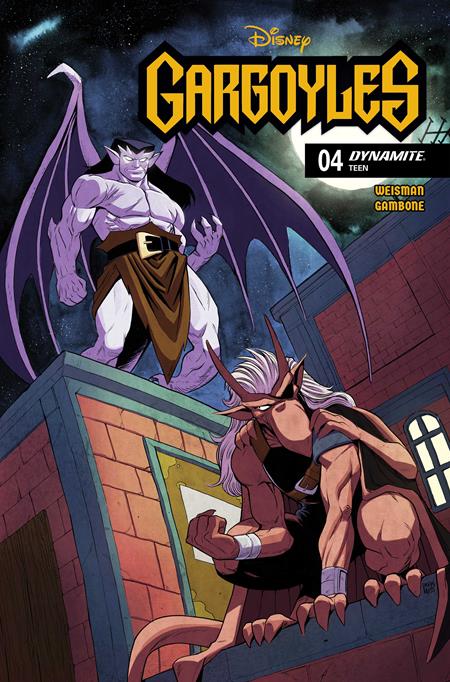 Gargoyles #4 - B Drew Moss Var