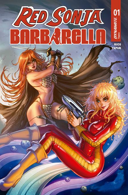 Red Sonja / Barbarella #1 - B Collette Turner