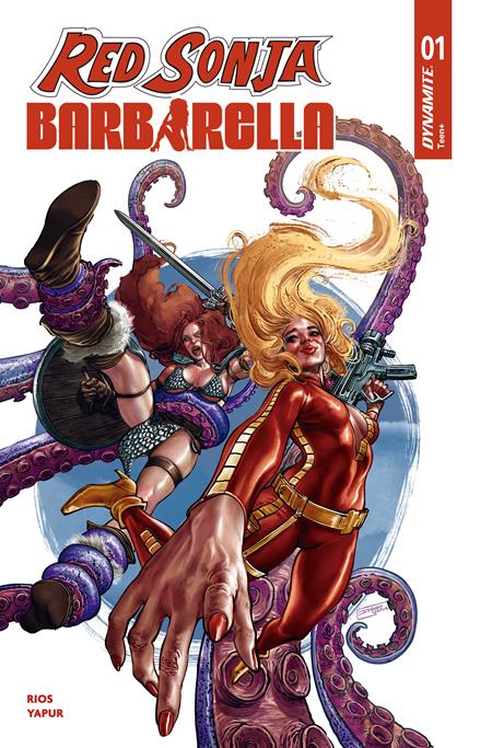 Red Sonja / Barbarella #1 - C Diego Yapur