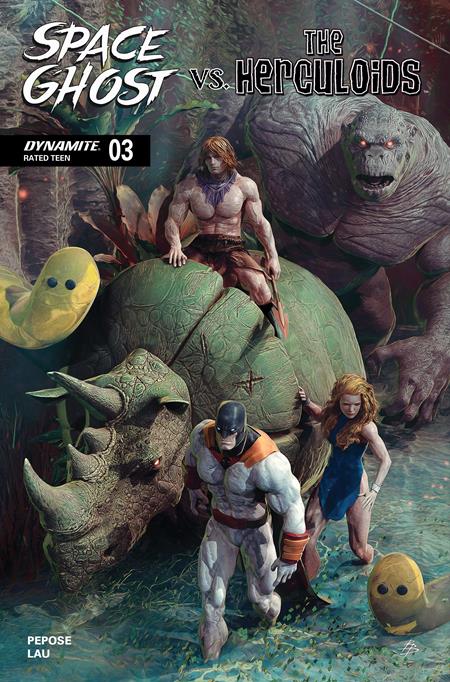 Space Ghost Vs. The Herculoids #3 - D Bjorn Barends Var