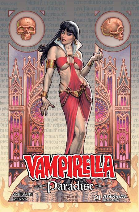 Vampirella: Paradise #1 - B Joseph Michael Linsner