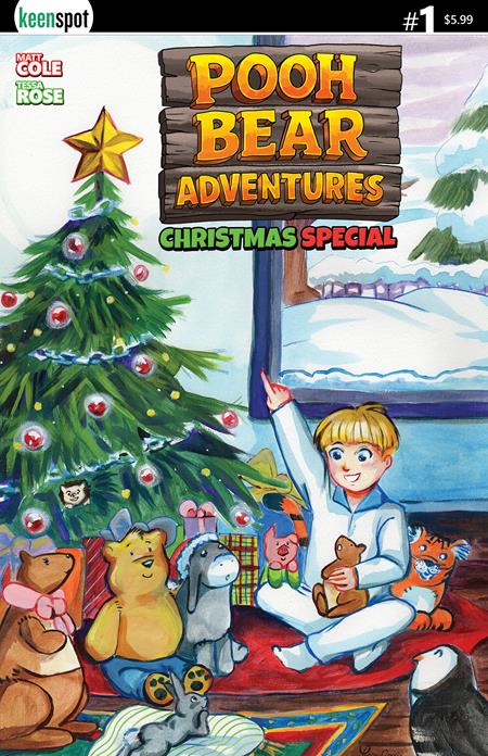 Pooh Bear Adventures Christmas Special #1 (One Shot) - A Tessa Rose Opening Presents