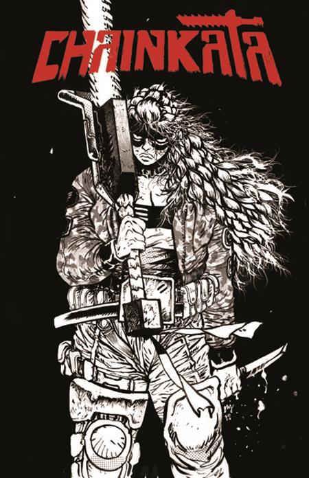 Chainkata #1 - B Daniel Warren Johnson B&W Var