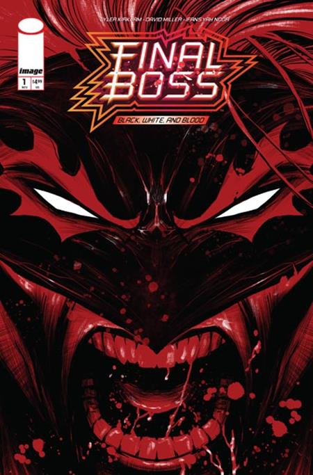 Final Boss Black, White, and Blood Reprint #1 - B Tyler Kirkham Snarl Var (Mr)