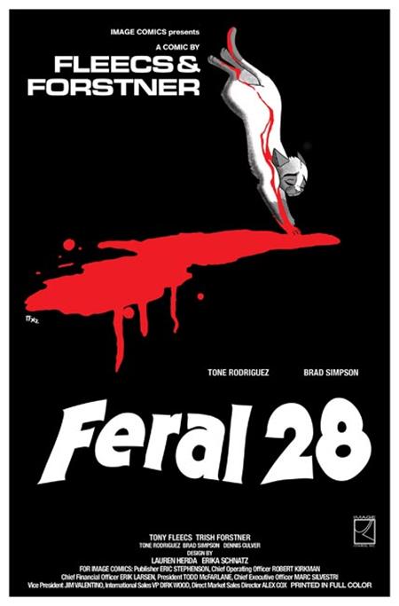 Feral #28 - B Tony Fleecs & Trish Forstner Suspiria Homage Var