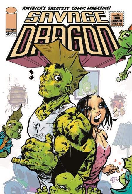 Savage Dragon #284 - C Adam Archer Var (MR)