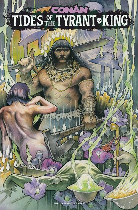 Conan The Barbarian: Tides Of The Tyrant-King #3 - D John Baizley Var (Mr)