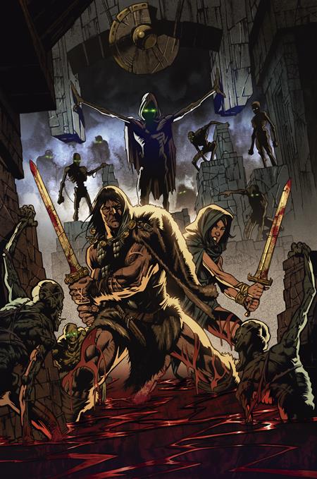 Conan The Barbarian: Tides Of The Tyrant-King #3 - E Danny Earls Virgin Cardstock Var (Mr)