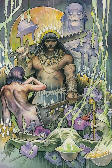 Conan The Barbarian: Tides Of The Tyrant-King #3 (of 4) - F John Baizley Virgin Cardstock Var (MR)