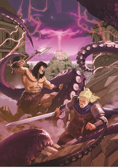 Conan & Dragonero #7 - B Lorenzo Nuti Virgin Cardstock Var (Mr)