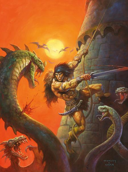 Savage Sword Of Conan #17 - C Alex Horley Virgin Cardstock Var (Mr)
