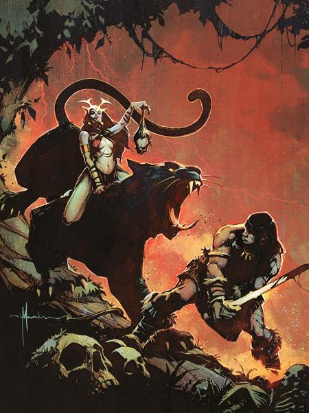 Savage Sword Of Conan #17 - D Nick Marinkovich Virgin Cardstock Var (Mr)