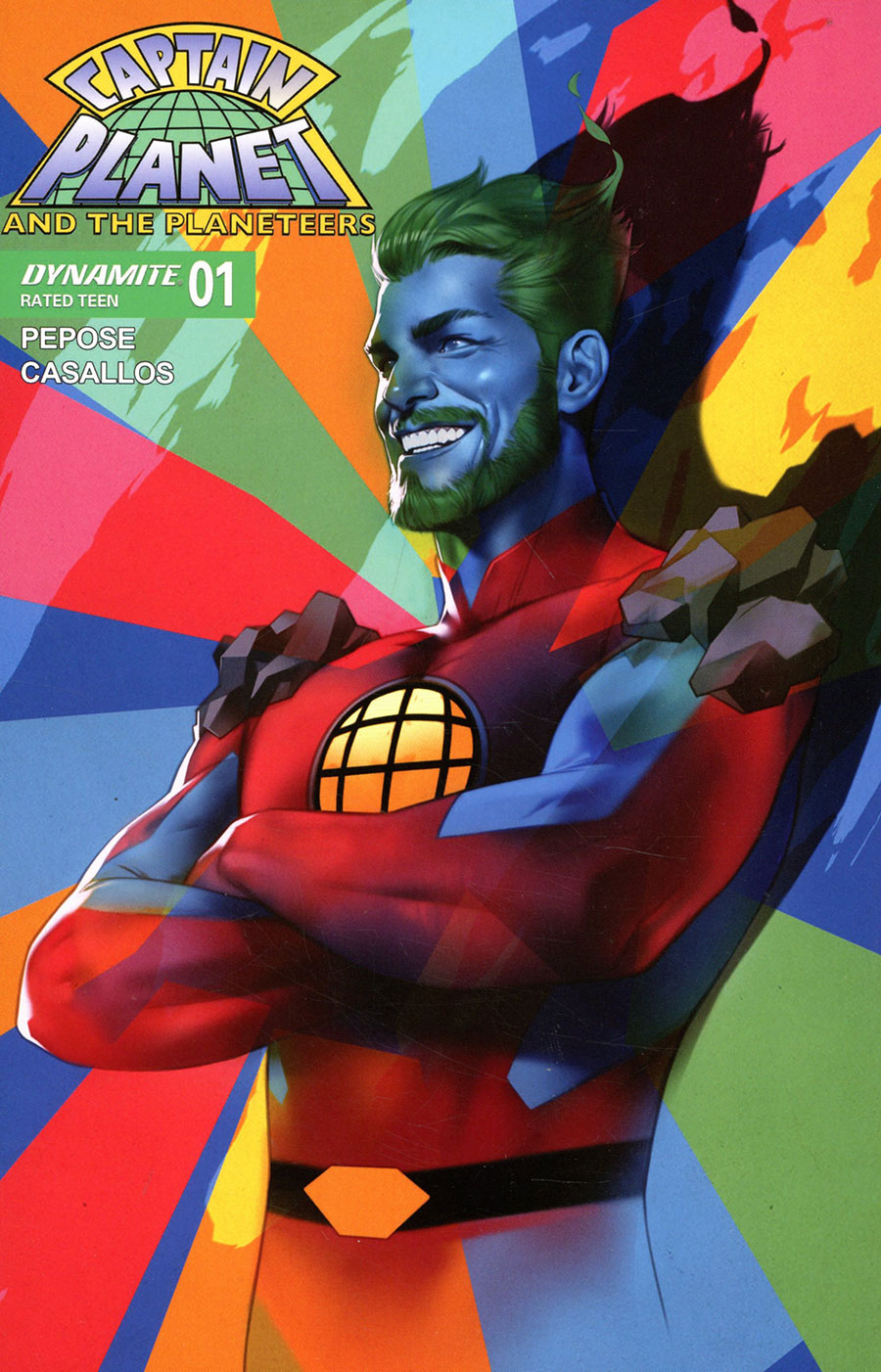 Captain Planet and the Planeteers #1 Cover D Ben Oliver Variant