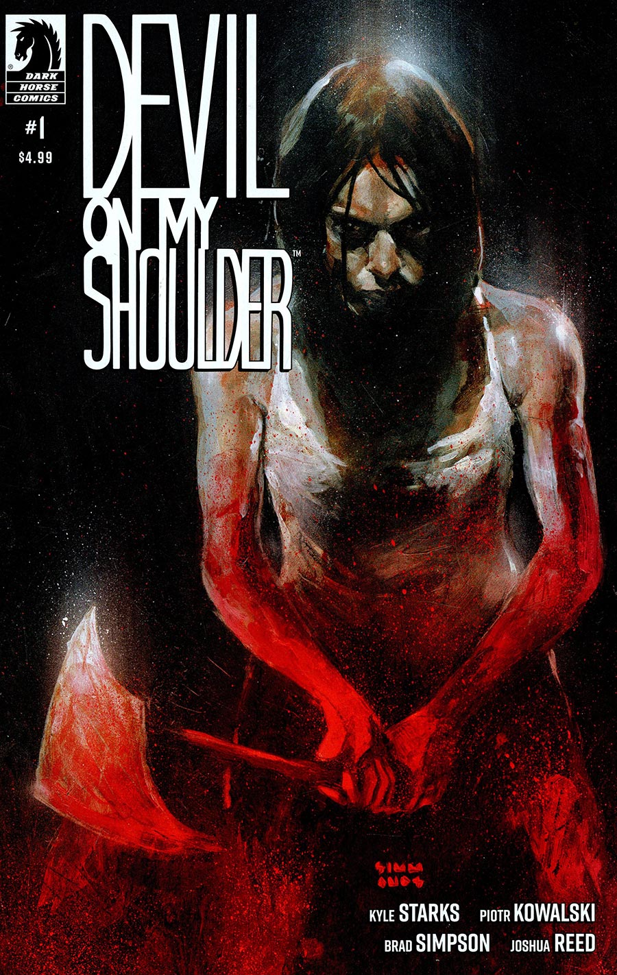 Devil on My Shoulder #1 Cover B Martin Simmonds Variant